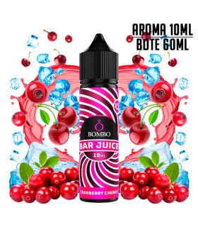 AROMA CRANBERRY CHERRY ICE 10ML/60 LONGFILL - BOMBO BAR JUICE