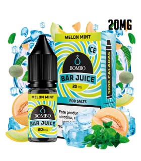 MELON MINT ICE 20MG NIC SALT 10ML - BOMBO BAR JUICE