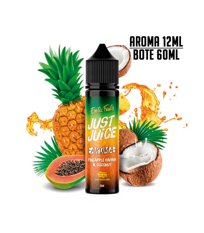 AROMA PINEAPPLE PAPAYA & COCONUT 12ML/60 LONGFILL - JUST JUICE