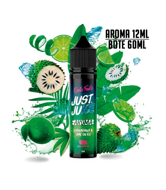 AROMA GUANABANA & LIME ICE 12ML/60 LONGFILL - JUST JUICE