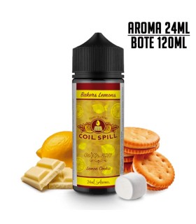 AROMA BAKERS LEMONS 24ML/120 LONGFILL - COIL SPILL