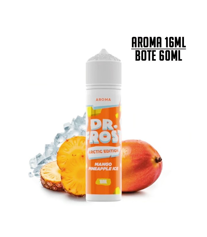 AROMA MANGO PINEAPPLE ICE 16ML/600 LONGFILL - DR FROST