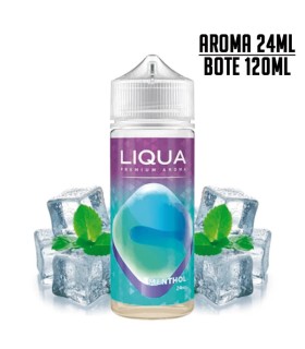 AROMA MENTHOL 24ML/120 LONGFILL - LIQUA