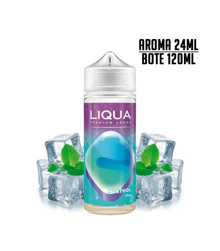 AROMA MENTHOL 24ML/120 LONGFILL - LIQUA