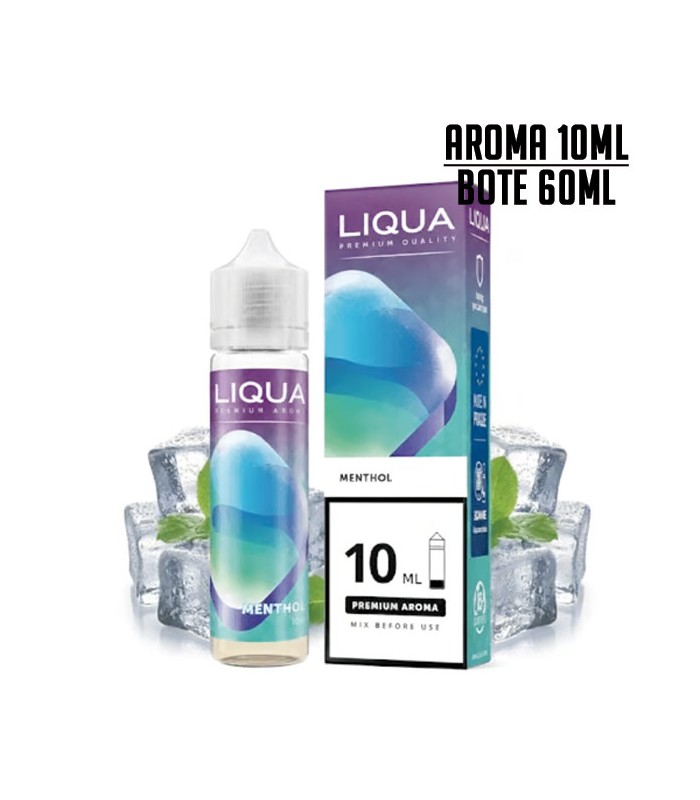 AROMA MENTHOL 10ML/60 LONGFILL - LIQUA