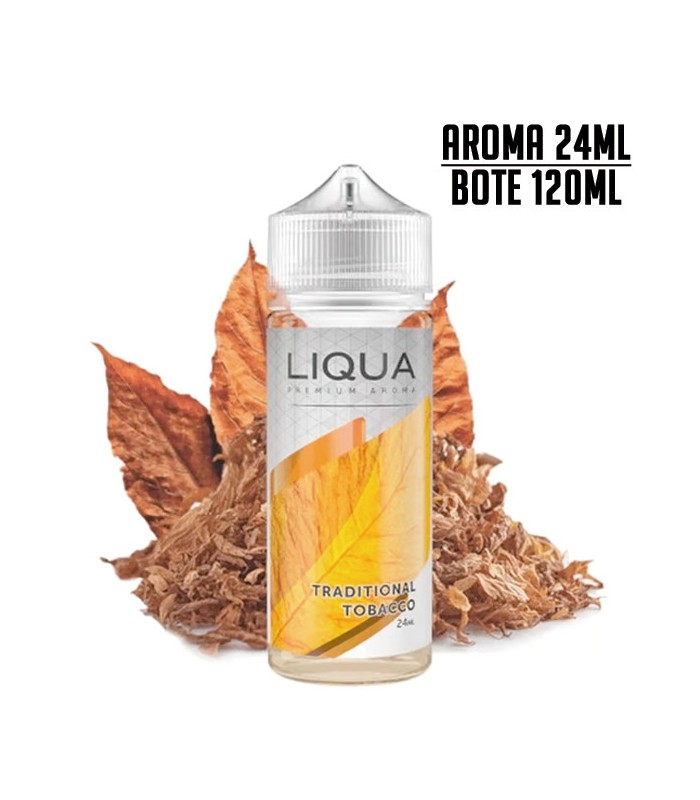AROMA TRADITIONAL TOBACCO 24ML/120 LONGFILL - LIQUA