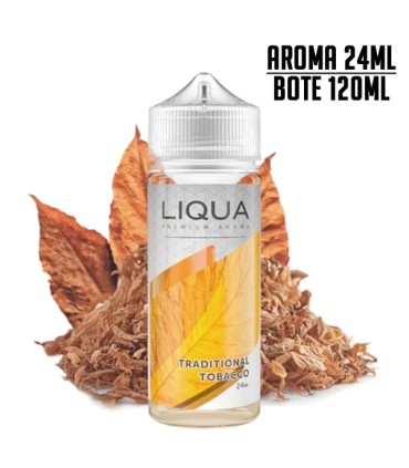 AROMA TRADITIONAL TOBACCO 24ML/120 LONGFILL - LIQUA