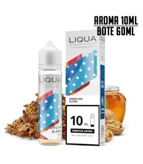 AROMA AMERICAN BLEND 10ML/60 LONGFILL - LIQUA