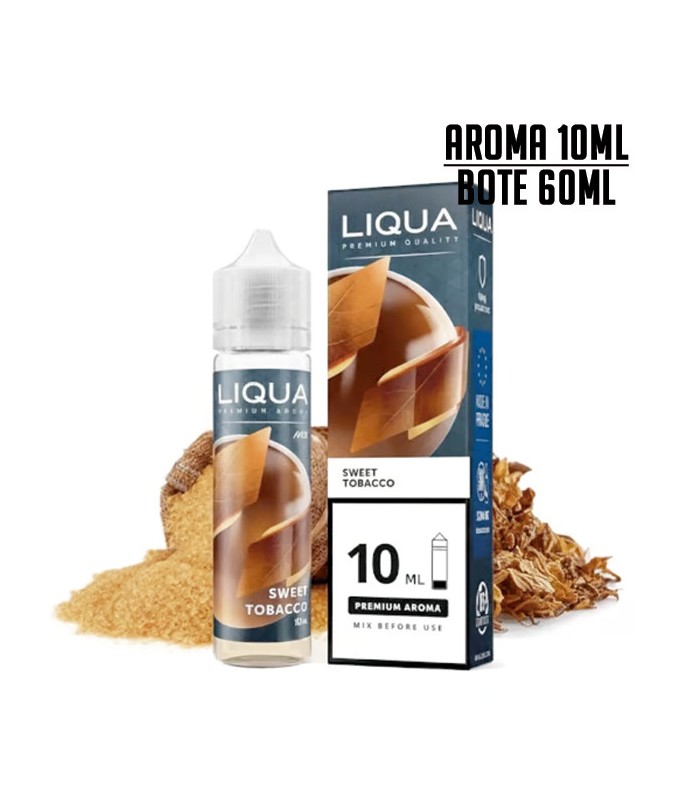 AROMA SWEET TOBACCO 10ML/60 LONGFILL - LIQUA
