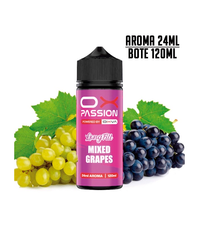 AROMA MIXED GRAPES 24ML/120 LONGFILL - OX PASSION