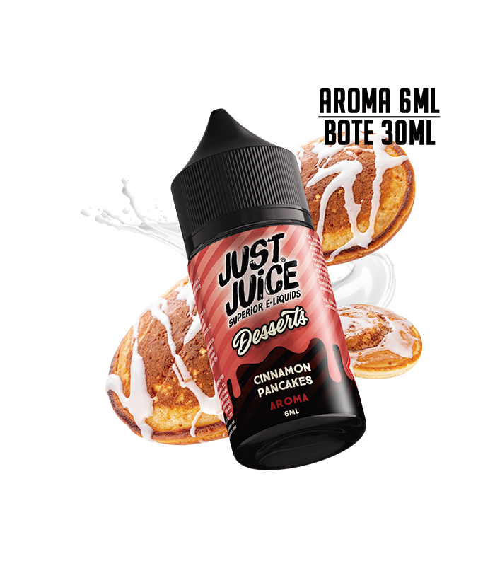 AROMA CINNAMON PANCAKES 6ML/30 LONGFILL - JUST JUICE DESSERTS