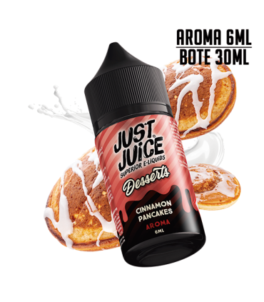 AROMA CINNAMON PANCAKES 6ML/30 LONGFILL - JUST JUICE DESSERTS
