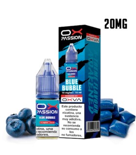 BLUE BUBBLE 20MG NIC SALT 10ML - OX PASSION