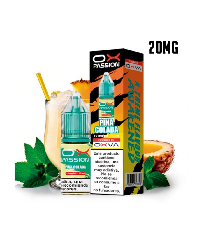 PIÑA COLADA 20MG NIC SALT 10ML - OX PASSION
