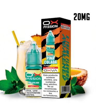 PIÑA COLADA 20MG NIC SALT 10ML - OX PASSION
