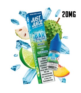 GUANABANA LIME 20MG NIC SALT 10ML - JUST JUICE BELOW ZERO