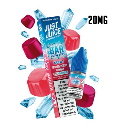 FROZEN BERRY GUMMY 20MG NIC SALT 10ML - JUST JUICE BELOW ZERO