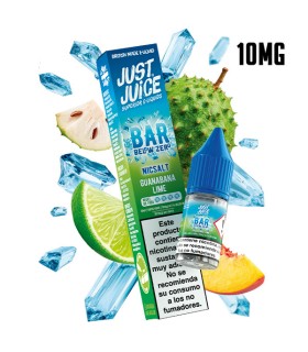 GUANABANA LIME 10MG NIC SALT 10ML - JUST JUICE BELOW ZERO