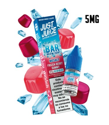 FROZEN BERRY GUMMY 5MG NIC SALT 10ML - JUST JUICE BELOW ZERO