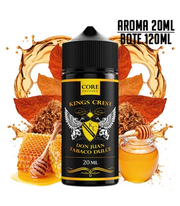 AROMA DON JUAN TABACO DULCE 20ML/120 LONGFILL - KINGS CREST
