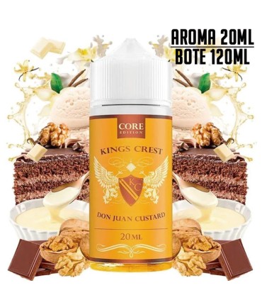AROMA DON JUAN CUSTARD 30ML/120 LONGFILL - KINGS CREST