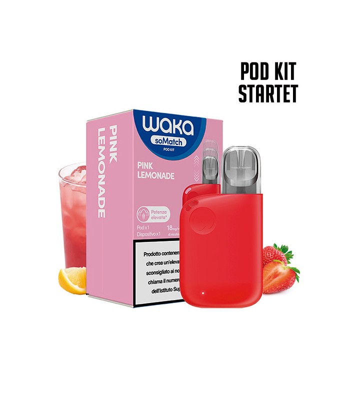WAKA SOMATCH MINI POD KIT PINK LEMONADE
