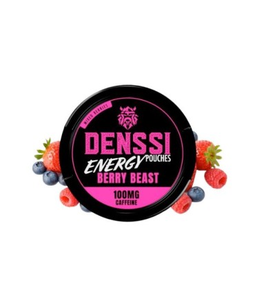 DENSSI ENERGY POUCHES BERRY BEAST 100MG