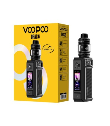 KIT DRAG 6 BLACK - VOOPOO