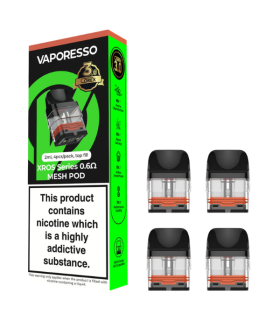 4 X CARTUCHO POD XROS 0.6OHM - VAPORESSO