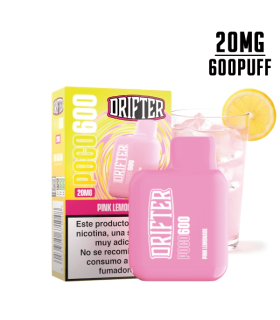 DESECHABLE PINK LEMONADE 20MG - DRIFTER POCO