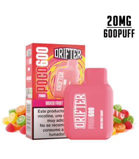 DESECHABLE MIXED FRUIT CANDY 20MG - DRIFTER POCO
