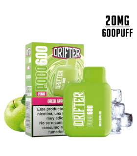 DESECHABLE GREEN APPLE ICE 20MG - DRIFTER POCO
