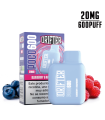 DESECHABLE BLUEBERRY RASPBERRY 20MG - DRIFTER POCO