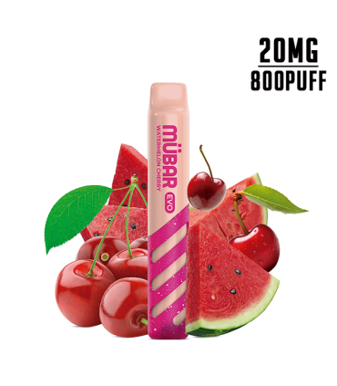 DESECHABLE WATERMELON CHERRY 20MG - MUBAR EVO