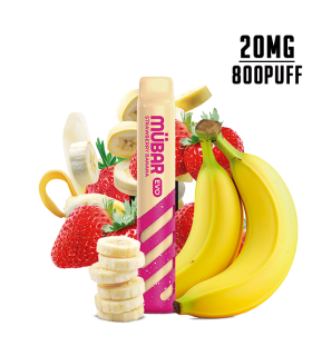 DESECHABLE STRAWBERRY BANANA 20MG - MUBAR EVO
