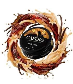 CAFERO POUCHES VANILLA LATTE 80MG