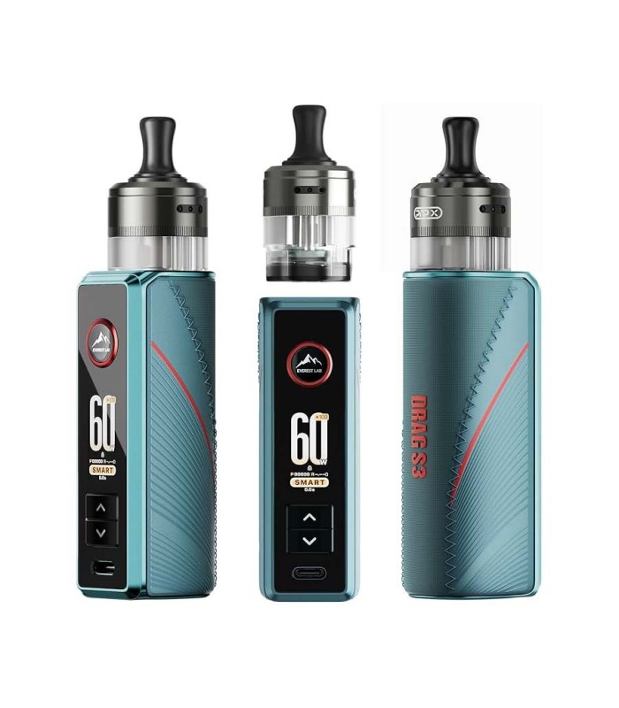 KIT DRAG S3 BROOKLYN GRAY - VOOPOO