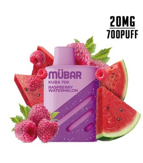 DESECHABLE RASPBERRY WATERMELON 20MG - MUBAR KUBA