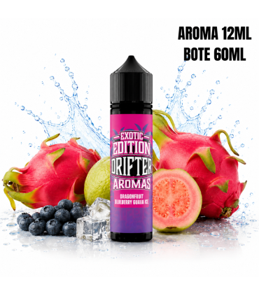 AROMA DRAGONFRUIT BLUEBERRY GUAVA ICE 12ML/60 LONGFILL - DRIFTER EXOTIC