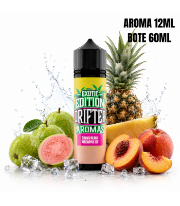AROMA GUAVA PEACH PINEAPPLE ICE 12ML/60 LONGFILL - DRIFTER EXOTIC