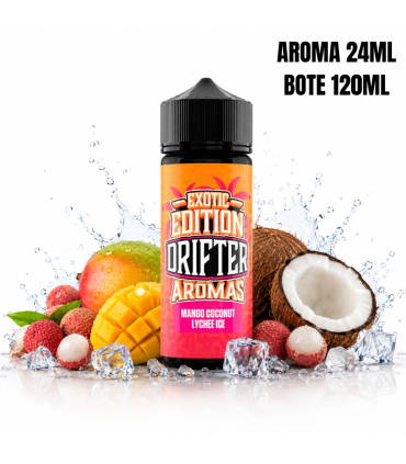AROMA MANGO COCONUT LYCHEE ICE 24ML/120 LONGFILL - DRIFTER EXOTIC