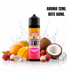 AROMA MANGO COCONUT LYCHEE ICE 12ML/60 LONGFILL - DRIFTER EXOTIC
