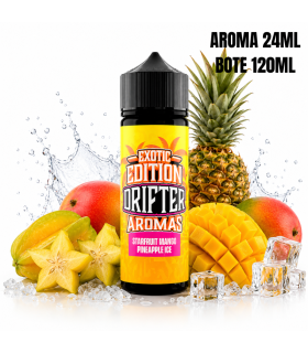 AROMA STARFRUIT MANGO PINEAPPLE ICE 24ML/120 LONGFILL - DRIFTER EXOTIC