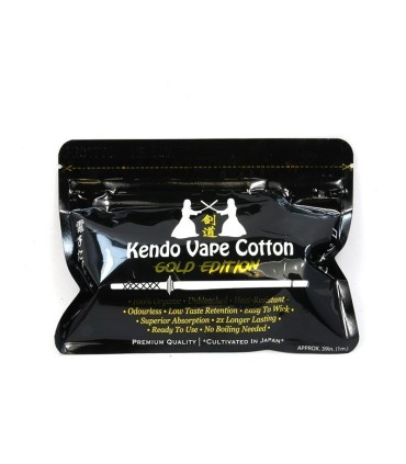 KENDO VAPE COTTON GOLD EDITION