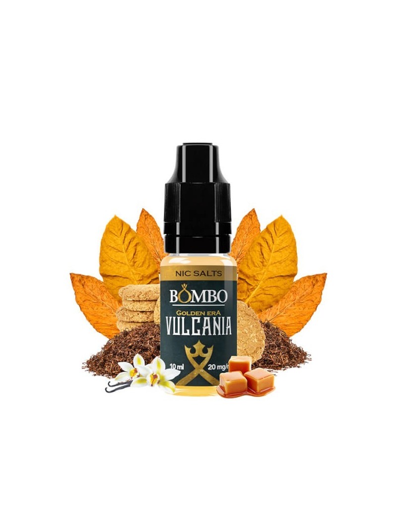 VULCANIA "GOLDEN ERA" 20MG NIC SALT 10ML - BOMBO