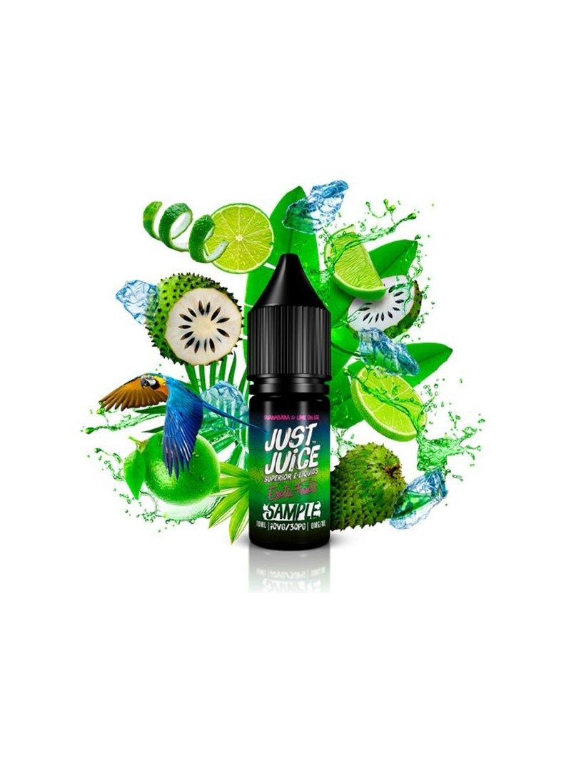 GUANABANA & LIME ON ICE 20MG NIC SALT 10ML - JUST JUICE