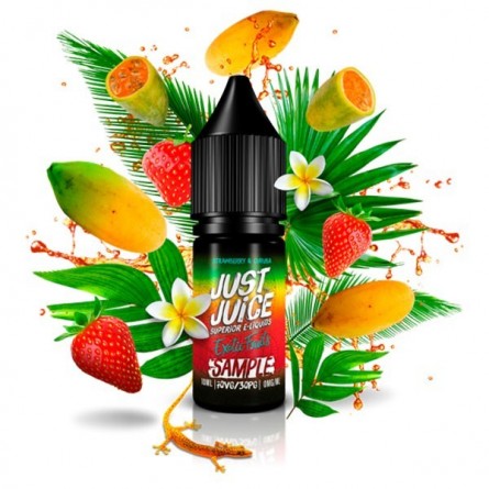 STRAWBERRY & CURUBA 20MG NIC SALT 10ML - JUST JUICE