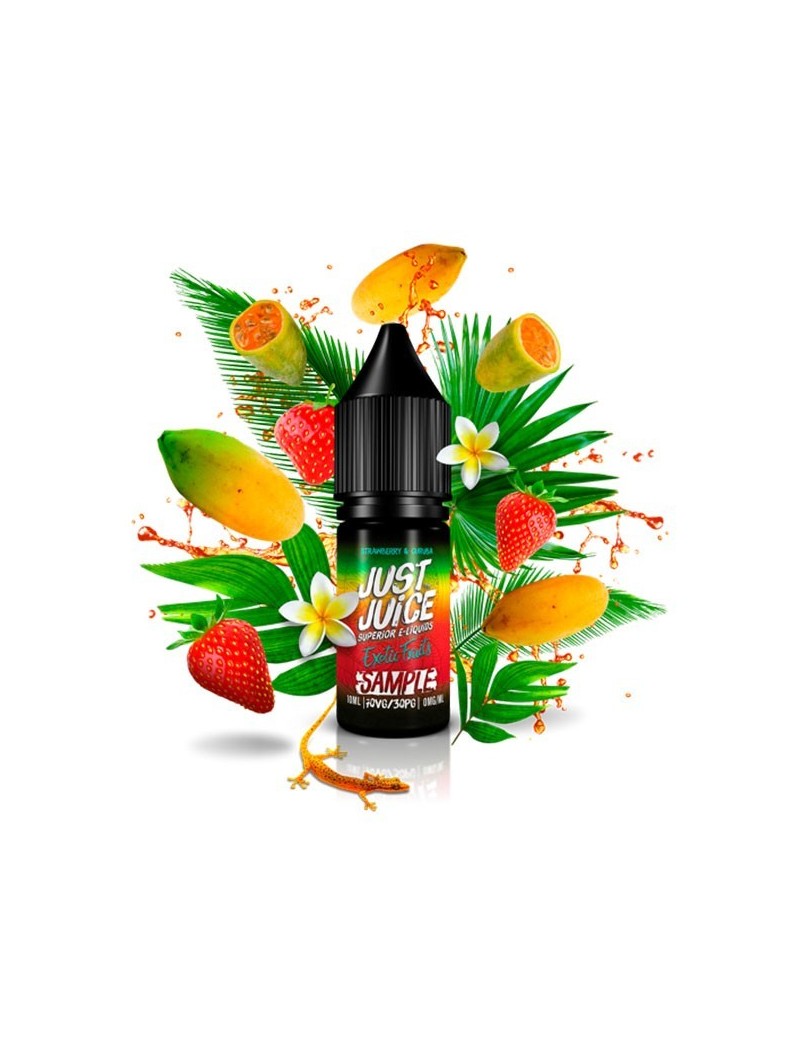 STRAWBERRY & CURUBA 11MG NIC SALT 10ML - JUST JUICE