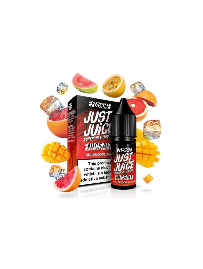 FUSION BLOOD ORANGE MANGO ON ICE 20MG NIC SALT 10ML - JUST JUICE