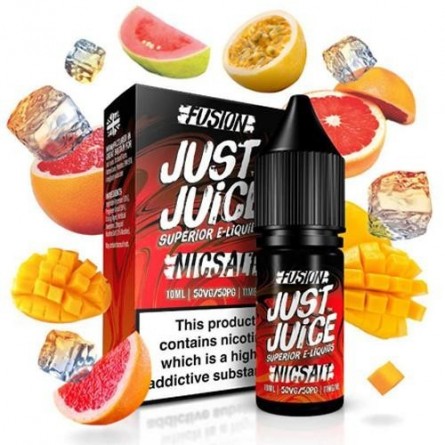 FUSION BLOOD ORANGE MANGO ON ICE 20MG NIC SALT 10ML - JUST JUICE